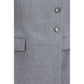 Gray Wool Oves Aries Full-Length Jacket
