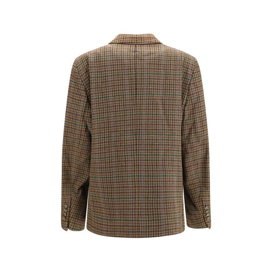 Brown Recycled Wool Blazer