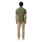 Bicolor Cotton Polo Shirt