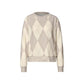 Beige Polyester Sweatshirt