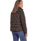 Brown Polyester Full-Length Jacket