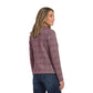 Purple Polyester Blazer