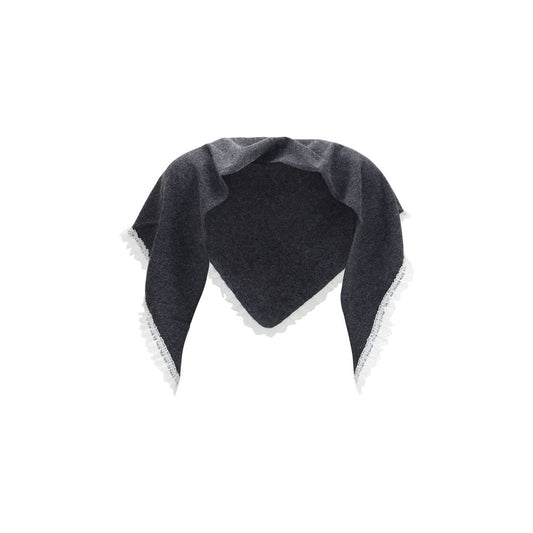 Gray Wool Oves Aries Scarf