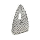 White Polyurethane Shoulder Bag