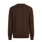 Brown Wool Men Sweater