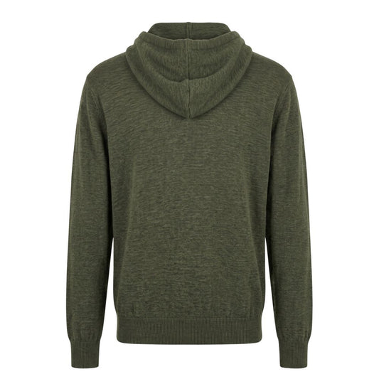 Green Wool Men's Sweater