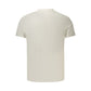 White Cotton Mens T-Shirt