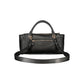 Black Polyurethane Women's Bag