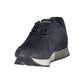 Blue Polyurethane Men's Sneaker