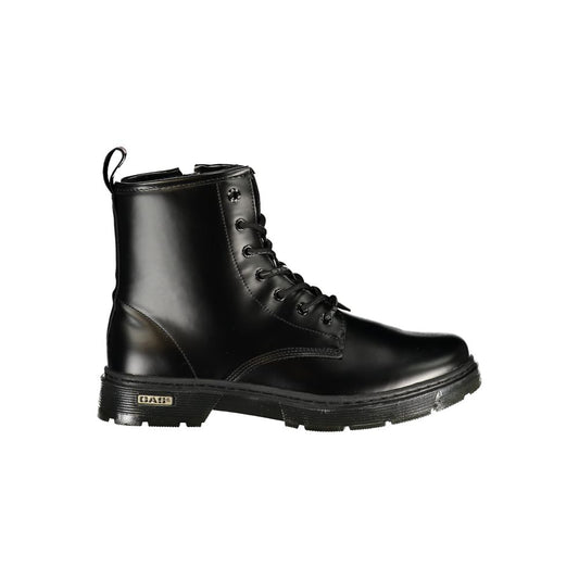 Nero Polyurethane Women's Stivaletti