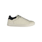 White Polyurethane Men's Sneaker