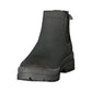 Black Polyurethane Women's Boot