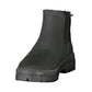 Black Polyurethane Men's Boot