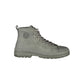 Gray Polyurethane Men Boot