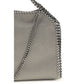 Gray Polyester Handbag