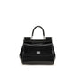 Black Calf Leather Bos Taurus Handbag
