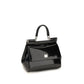 Black Calf Leather Bos Taurus Handbag