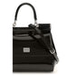 Black Calf Leather Bos Taurus Handbag