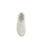 White Calf Leather Bos Taurus Low Top Sneakers