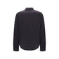 Black Cotton Dress Shirt