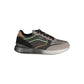 Black Polyurethane Mens Sneaker