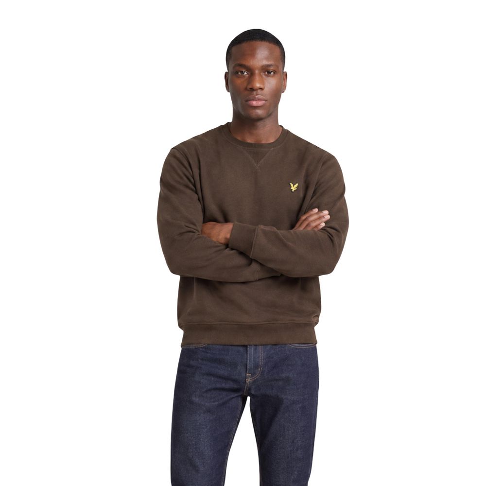 Brown Cotton Sweatshirt