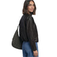 Brown Polyester Leather Jacket