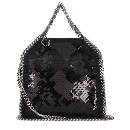 Black Fabric Handbag