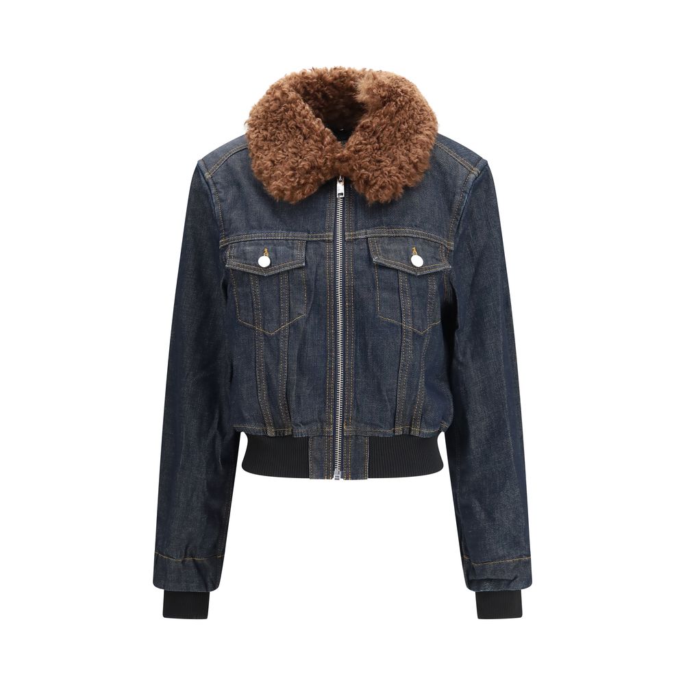 Blue Cotton Denim Jacket