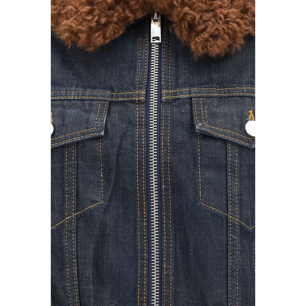 Blue Cotton Denim Jacket