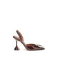 Bordeaux Calf Leather Bos Taurus High Heel Pumps