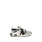 Multicolor Fabric Athletic Sneakers