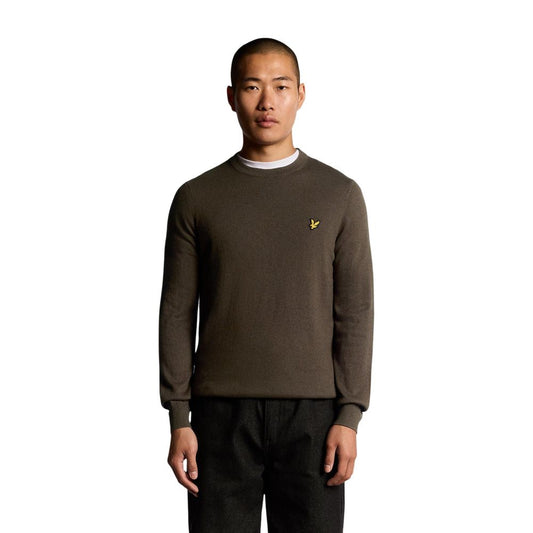 Brown Cotton Sweatshirt