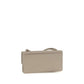 Beige Calf Leather Bos Taurus Wallet