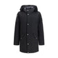 Black Cotton Coat