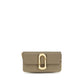 Beige Calf Leather Bos Taurus Wallet