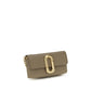 Beige Calf Leather Bos Taurus Wallet
