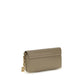 Beige Calf Leather Bos Taurus Wallet