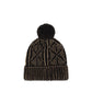 Brown Alpaca Vicugna Pacos Beanie