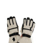 Beige Polyamide Gloves