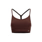 Bordeaux Recycled Polyester Sport Bra