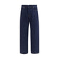 Blue Cotton Jeans Denim