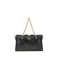 Black Napa Leather / Calf Bos Taurus Shoulder Bag