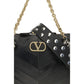 Black Napa Leather / Calf Bos Taurus Shoulder Bag