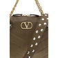 Bicolor Napa Leather / Calf Bos Taurus Shoulder Bag