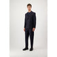 Blue Wool Two-Piece Suit