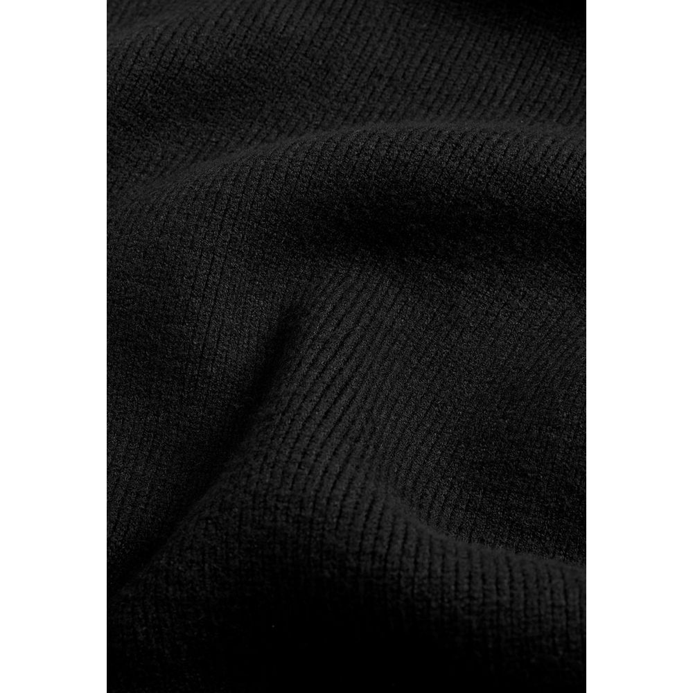 Black Viscose Scarf
