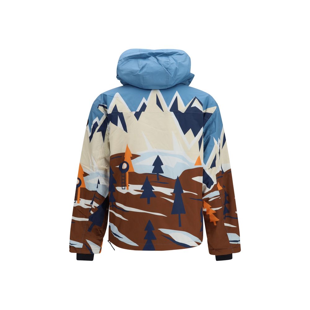 Multicolor Recycled Polyester Shell Jacket