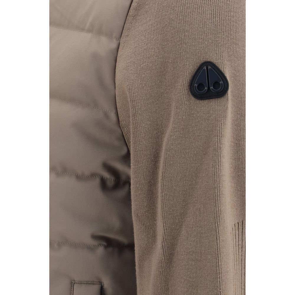 Bicolor Viscose Full-Length Jacket