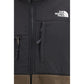 Brown Polyester Shell Jacket